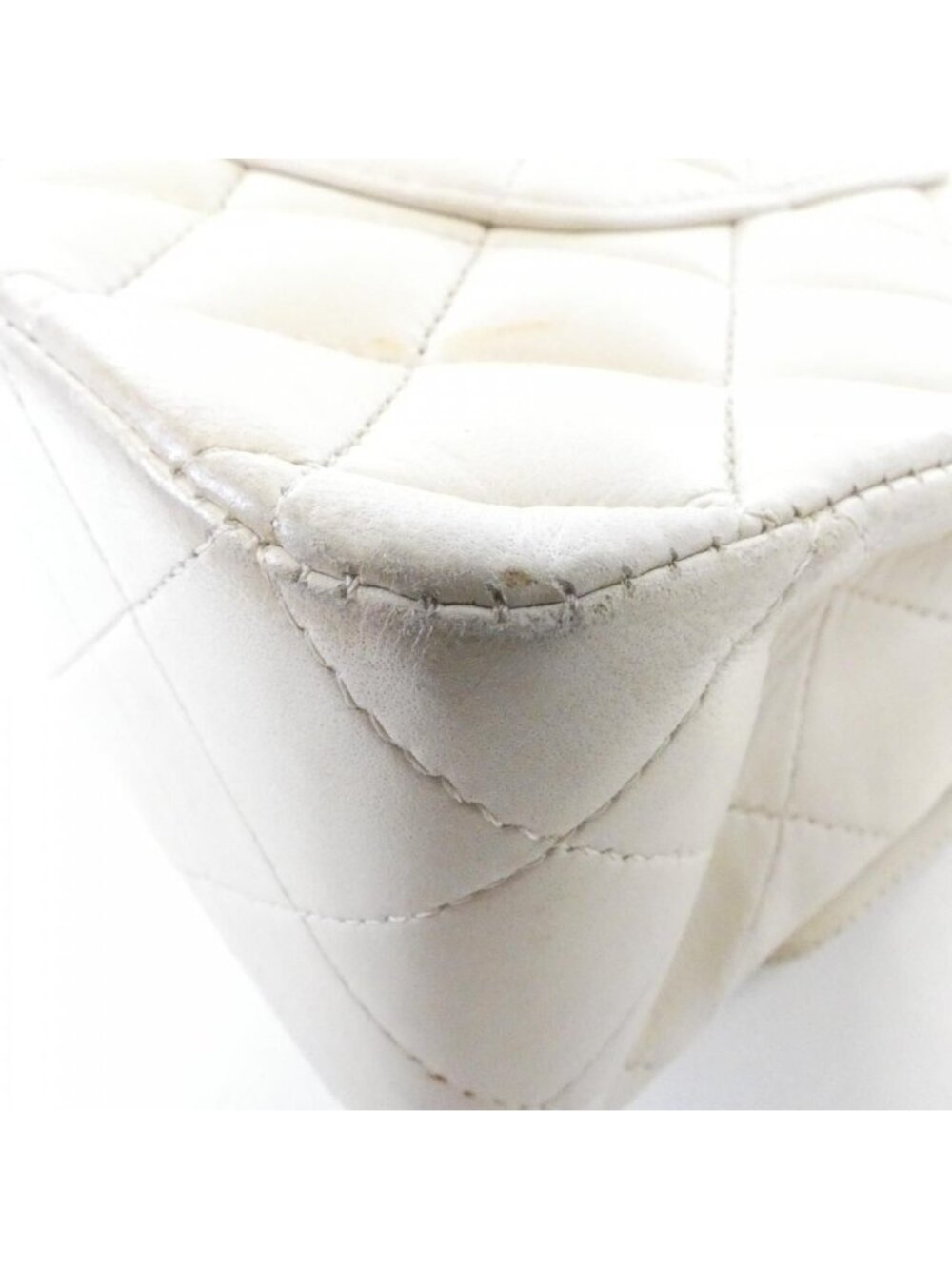Chanel Shoulder Bag Ivory - Picture 3 of 10
